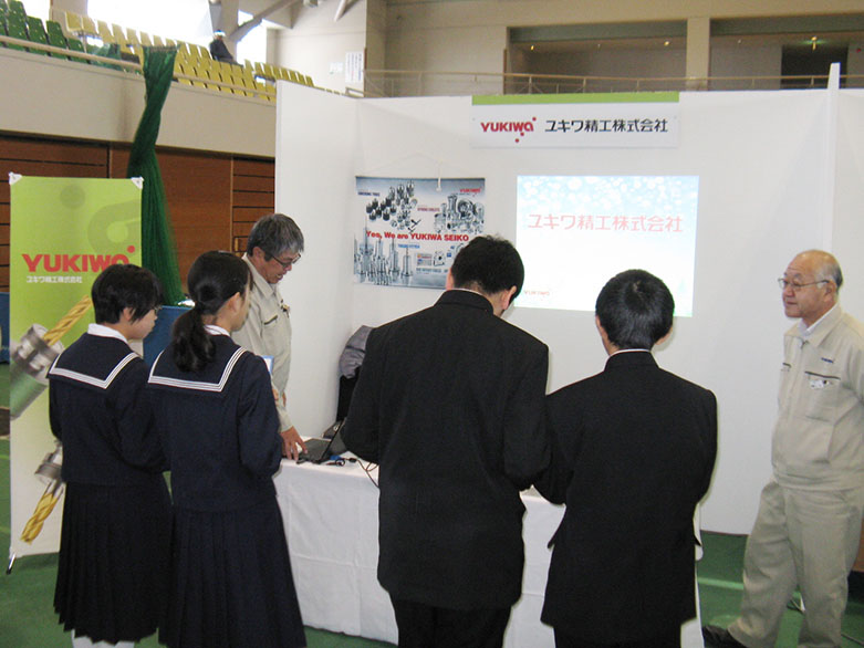 おぢやしごと未来塾へ出展致しました。