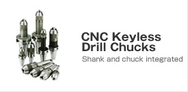 CNC Keyless Drill chucks