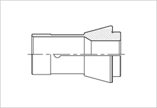 静止型コレット,コレットチャック