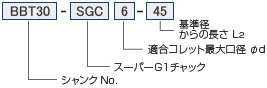 ツーリングシステム,ツールホルダー,BBT30, 40, 50 スーパーG1チャック