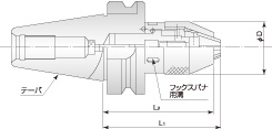 ツーリングシステムツールホルダー｜キーレスドリルチャック