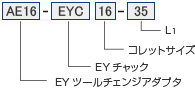 ツーリングシステム,ツールホルダー,EY ツールチェンジアダプタ