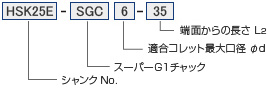 ツーリングシステム,ツールホルダー,HSK25E, 32E, 40E スーパーG1チャック