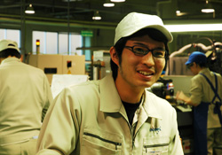 製造部 コレットチャック製造係 平澤善博さん