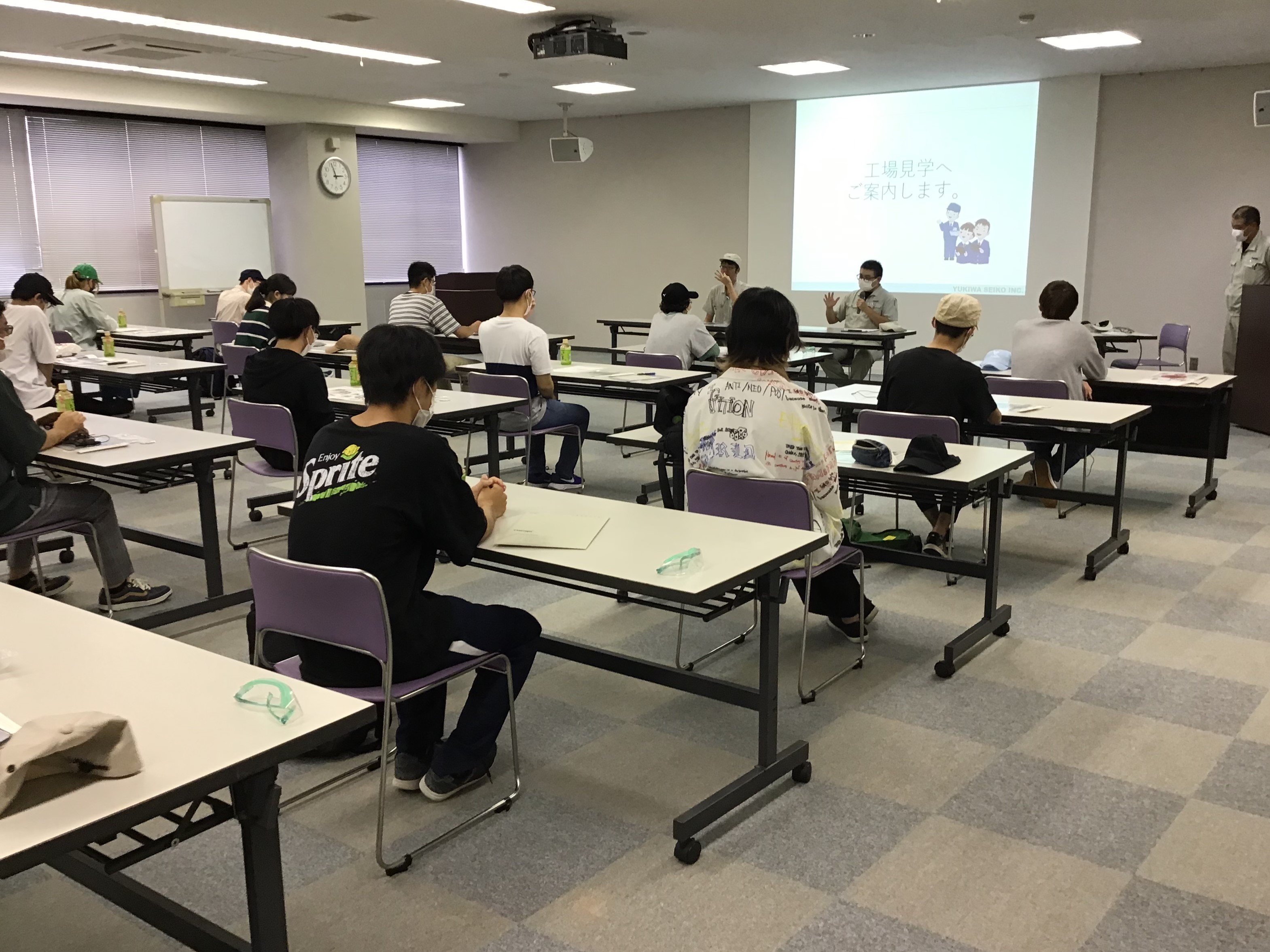 長岡工業高等専門学校の学生の皆さまが工場見学に来社されました。
