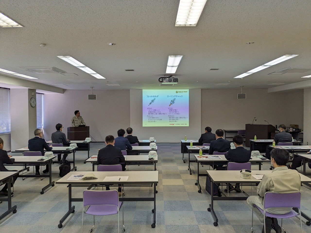 長野県精密加工技術研究会の皆さまが来社されました。